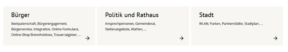 Ansicht Link Boxen
