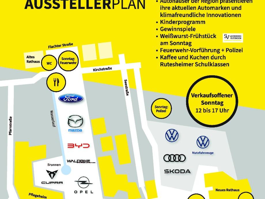Finaler Plan 2026 RZ - Rutesheimer Autoschau Hier ist der finale Plan 2026 der Aussteller der Rutesheimer Autoschau zu sehen.