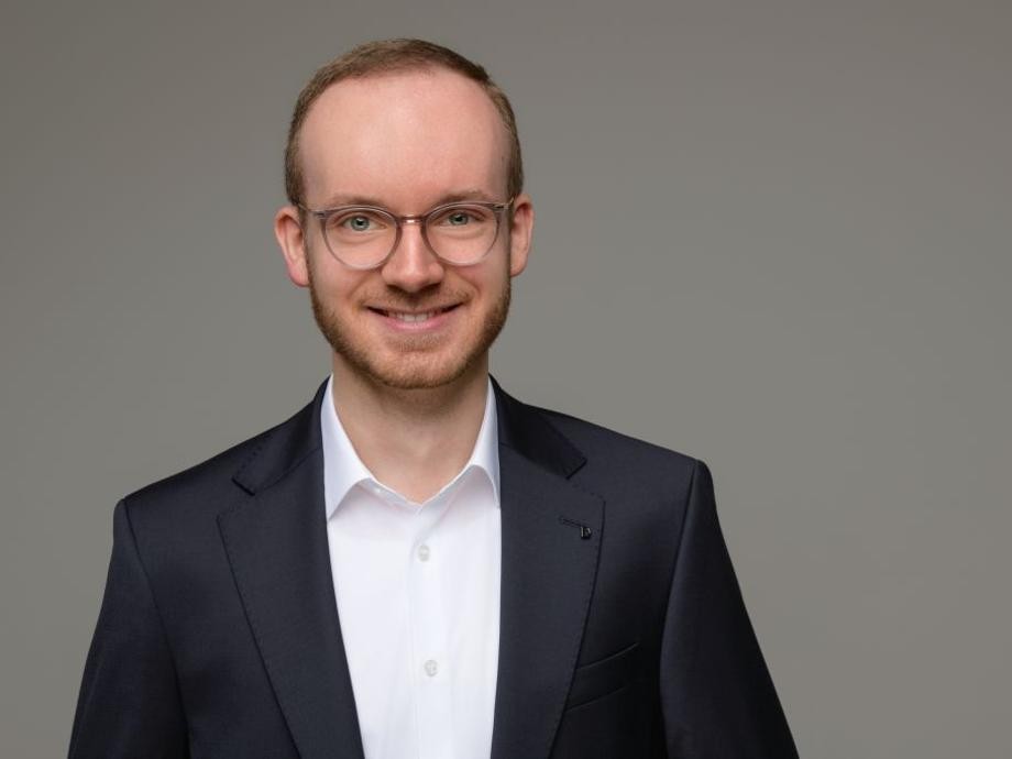 Jannis Matthiesen Portrait neuer Hauptamtsleiter Jannis Matthiesen.