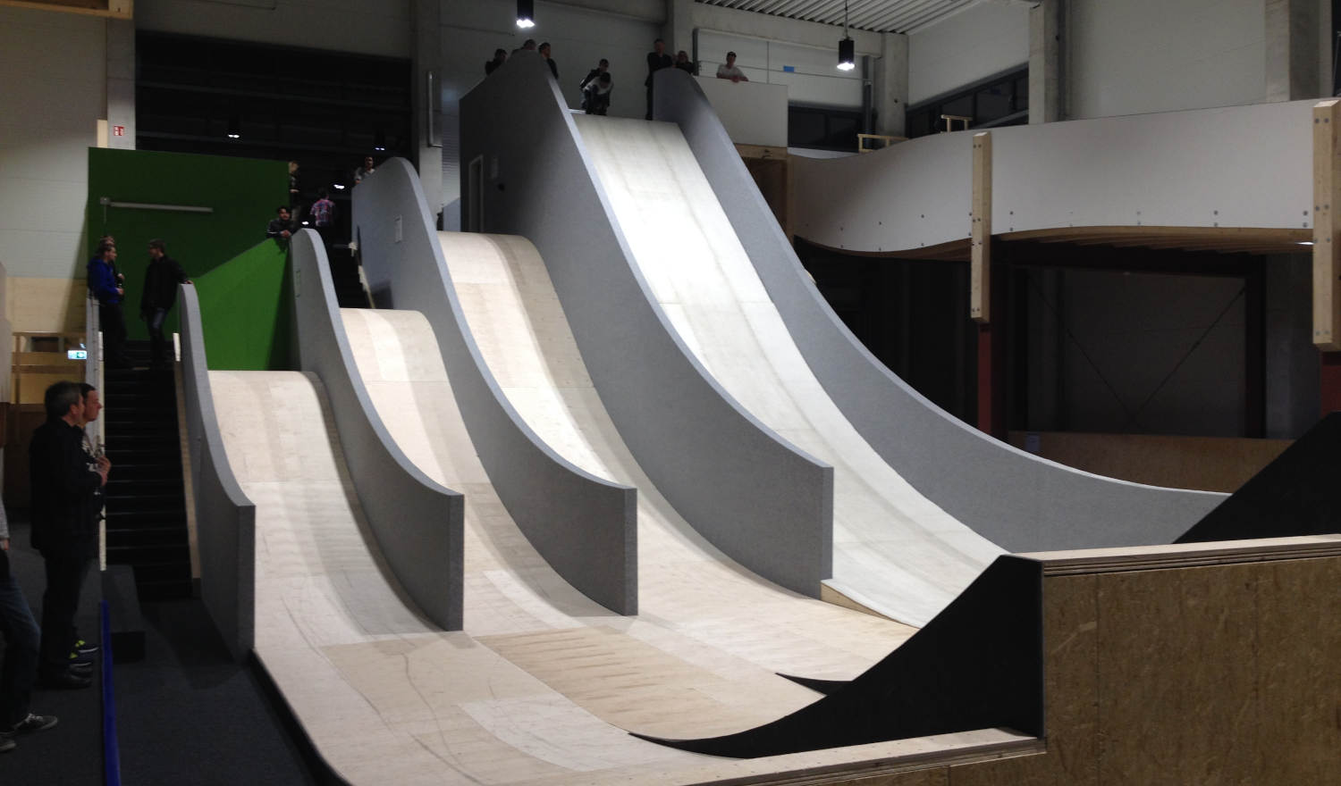 Ansicht der Freestyle-Anlage von innen